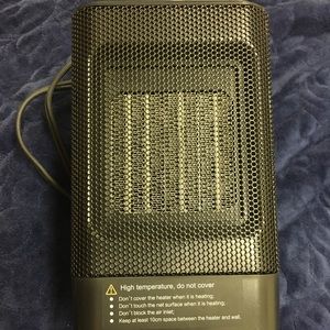 Small plug in heater